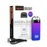 POD-система Aspire BRUSKO MINICAN (Сине-фиолетовый) купить с доставкой в СПб, по России и СНГ. Цена. Изображение №12.