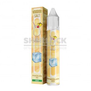 Жидкость Voodoo Salt (Pinacolada Ice) купить с доставкой в СПб, по России и СНГ. Цена. Изображение №7.