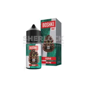 Жидкость BOSHKI SALT NEON (Арбуз Ежевика Хвоя) купить с доставкой в СПб, по России и СНГ. Цена. Изображение №7.