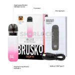 POD-система BRUSKO MINICAN 2 (Розово-белый градиент) купить с доставкой в СПб, по России и СНГ. Цена. Изображение №27.