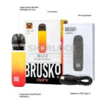 POD-система BRUSKO MINICAN 2 (Красно-жёлтый градиент) купить с доставкой в СПб, по России и СНГ. Цена. Изображение №26.