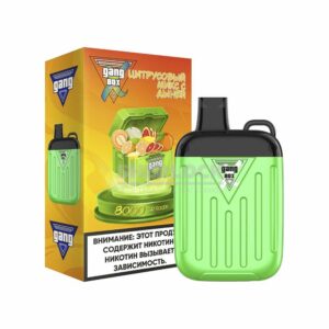 Электронная сигарета GANG XBOX 8000 (Холодные тропические фрукты) купить с доставкой в СПб, по России и СНГ. Цена. Изображение №7.