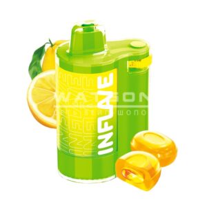 Электронная сигарета INFLAVE SPIN 8000 Lime Apple Mint (Лайм Яблоко Мята) купить с доставкой в СПб, по России и СНГ. Цена. Изображение №4.