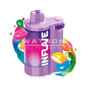 Электронная сигарета INFLAVE SPIN 8000 Pineapple Coconut (Ананас Кокос) купить с доставкой в СПб, по России и СНГ. Цена. Изображение №7.