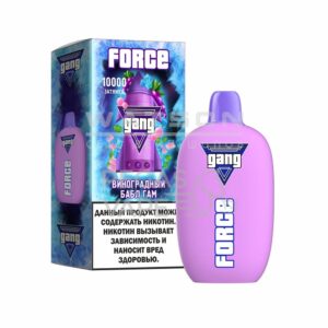 Электронная сигарета GANG FORCE 10000 (Вишневый мохито) купить с доставкой в СПб, по России и СНГ. Цена. Изображение №6.