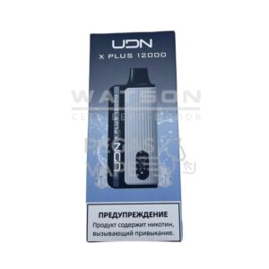Электронная сигарета UDN X PLUS 12000 (Черничный лед) купить с доставкой в СПб, по России и СНГ. Цена. Изображение №7.