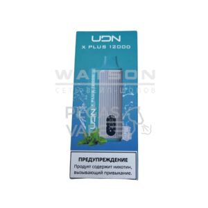 Электронная сигарета UDN X PLUS 12000 (Персик арбуз) купить с доставкой в СПб, по России и СНГ. Цена. Изображение №6.
