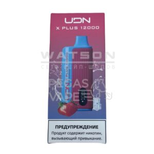 Электронная сигарета UDN X PLUS 12000 (Клубника киви) купить с доставкой в СПб, по России и СНГ. Цена. Изображение №7.
