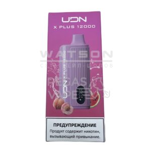 Электронная сигарета UDN X PLUS 12000 (Персик манго) купить с доставкой в СПб, по России и СНГ. Цена. Изображение №6.