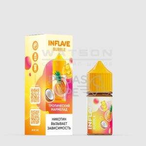 Жидкость INFLAVE BUBBLE (Старфрут) 30 мл 2% (20 мг/мл) купить с доставкой в СПб, по России и СНГ. Цена. Изображение №7.