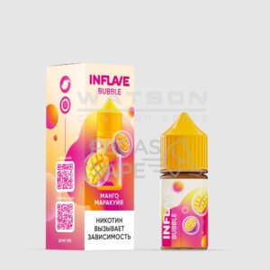 Жидкость INFLAVE BUBBLE (Малиновый йогурт) 30 мл 2% (20 мг/мл) купить с доставкой в СПб, по России и СНГ. Цена. Изображение №7.