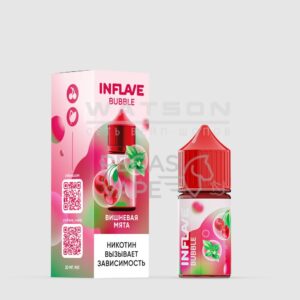 Жидкость INFLAVE BUBBLE (Вишневый лимонад) 30 мл 2% (20 мг/мл) купить с доставкой в СПб, по России и СНГ. Цена. Изображение №6.