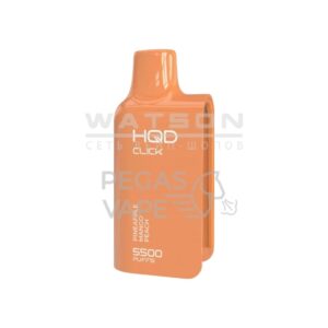 Электронная сигарета HQD CLICK 5500 (Ананас) купить с доставкой в СПб, по России и СНГ. Цена. Изображение №6.