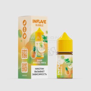 Жидкость INFLAVE BUBBLE (Мохито) 30 мл 2% (20 мг/мл) купить с доставкой в СПб, по России и СНГ. Цена. Изображение №6.