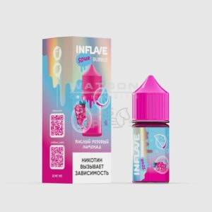 Жидкость INFLAVE BUBBLE (Дыня Ананас Мята) 30 мл 2% (20 мг/мл) купить с доставкой в СПб, по России и СНГ. Цена. Изображение №6.