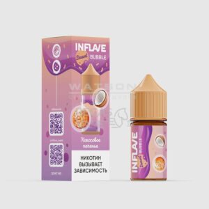 Жидкость INFLAVE BUBBLE (Кислый киви кактус) 30 мл 2% (20 мг/мл) купить с доставкой в СПб, по России и СНГ. Цена. Изображение №7.
