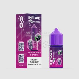 Жидкость INFLAVE BUBBLE (Черника малина миндаль) 30 мл 2% (20 мг/мл) купить с доставкой в СПб, по России и СНГ. Цена. Изображение №7.