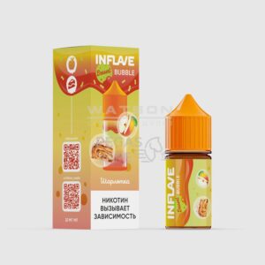 Жидкость INFLAVE BUBBLE (Черника малина миндаль) 30 мл 2% (20 мг/мл) купить с доставкой в СПб, по России и СНГ. Цена. Изображение №6.