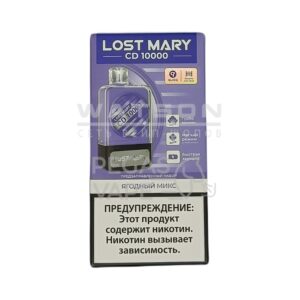 POD-система LOST MARY CD 10000 Вишня персик лимонад купить с доставкой в СПб, по России и СНГ. Цена. Изображение №11.
