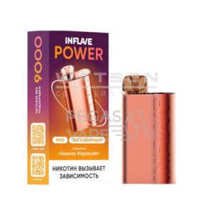 Электронная сигарета INFLAVE POWER 9000 (Энергетик лесные ягоды) купить с доставкой в СПб, по России и СНГ. Цена. Изображение №7.