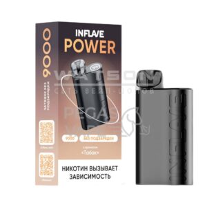 Электронная сигарета INFLAVE POWER 9000 (Черная мята) купить с доставкой в СПб, по России и СНГ. Цена. Изображение №7.