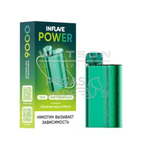 Электронная сигарета INFLAVE POWER 9000 (Жасмин персик) купить с доставкой в СПб, по России и СНГ. Цена. Изображение №7.