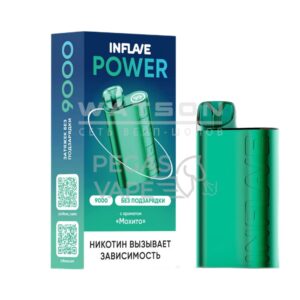 Электронная сигарета INFLAVE POWER 9000 (Мятные лесные ягоды) купить с доставкой в СПб, по России и СНГ. Цена. Изображение №5.