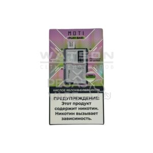 Электронная сигарета MOTI PLAYBAR 7500 (Сочный лед) купить с доставкой в СПб, по России и СНГ. Цена. Изображение №6.
