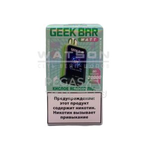 Электронная сигарета Geek Bar Pulse 12000 (Двойное яблоко ) купить с доставкой в СПб, по России и СНГ. Цена. Изображение №9.