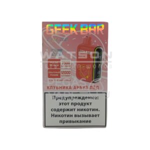 Электронная сигарета Geek Bar Watt 20000 (Тройная дыня,лёд) купить с доставкой в СПб, по России и СНГ. Цена. Изображение №7.