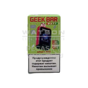 Электронная сигарета Geek Bar Pulse 12000 (Арбуз, лед ) купить с доставкой в СПб, по России и СНГ. Цена. Изображение №8.