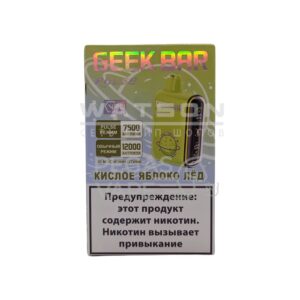 Электронная сигарета Geek Bar Pulse 12000 (Зеленый чай, лед ) купить с доставкой в СПб, по России и СНГ. Цена. Изображение №8.