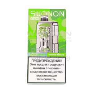 Электронная сигарета SUONON S 12000 (Вишня лайм ) купить с доставкой в СПб, по России и СНГ. Цена. Изображение №7.