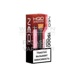 Электронная сигарета HQD NEO 15000 (Доктор черри) купить с доставкой в СПб, по России и СНГ. Цена. Изображение №7.