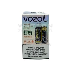 Электронная сигарета VOZOL VISTA 20000 (Виноград со льдом) купить с доставкой в СПб, по России и СНГ. Цена. Изображение №6.