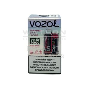 Электронная сигарета VOZOL VISTA 20000 (Клубника арбуз) купить с доставкой в СПб, по России и СНГ. Цена. Изображение №6.