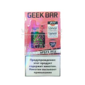 Электронная сигарета GEEKBAR 911 18000 (Клубника манго лёд) купить с доставкой в СПб, по России и СНГ. Цена. Изображение №7.