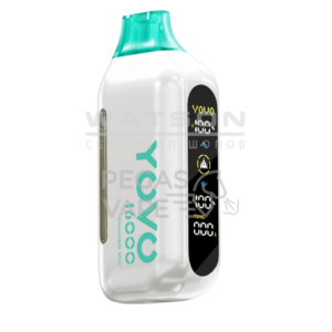 Электронная сигарета YOVO 16000 (Попкорн Соленая Карамель) купить с доставкой в СПб, по России и СНГ. Цена. Изображение №7.