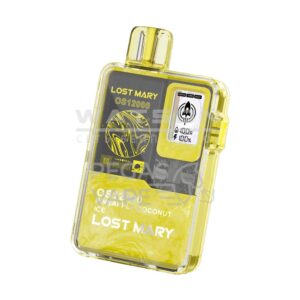 Электронная сигарета LOST MARY OS 12000 (Виноград лимон лед) купить с доставкой в СПб, по России и СНГ. Цена. Изображение №6.