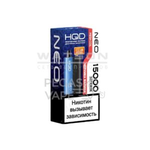 Электронная сигарета HQD NEO 15000 (Кола вишня) купить с доставкой в СПб, по России и СНГ. Цена. Изображение №7.