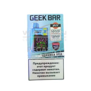 Электронная сигарета GEEKBAR 911 18000 (Вишня, лимон, персик) купить с доставкой в СПб, по России и СНГ. Цена. Изображение №7.