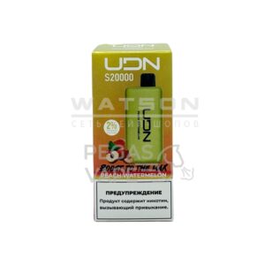 Электронная сигарета UDN S 20000 (Клубника арбуз) купить с доставкой в СПб, по России и СНГ. Цена. Изображение №6.