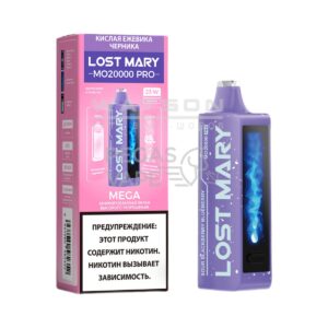 Электронная сигарета LOST MARY MO 20000 (Кислая малина джем) купить с доставкой в СПб, по России и СНГ. Цена. Изображение №7.