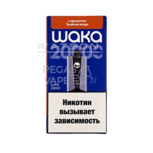 Электронная сигарета WAKA soPRO 20000 Strawberry Watermelon (Клубника арбуз) купить с доставкой в СПб, по России и СНГ. Цена. Изображение №7.