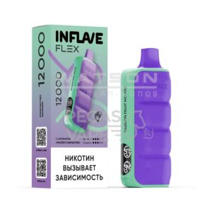 Электронная сигарета INFLAVE FLEX 12000 (Арбуз вишня) купить с доставкой в СПб, по России и СНГ. Цена. Изображение №6.