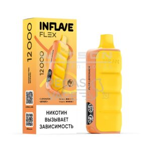 Электронная сигарета INFLAVE FLEX 12000 (Свежая мята) купить с доставкой в СПб, по России и СНГ. Цена. Изображение №7.
