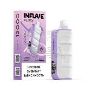 Электронная сигарета INFLAVE FLEX 12000 (Арбузные леденцы) купить с доставкой в СПб, по России и СНГ. Цена. Изображение №6.