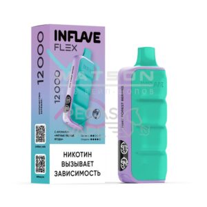 Электронная сигарета INFLAVE FLEX 12000 (Персиковый чай) купить с доставкой в СПб, по России и СНГ. Цена. Изображение №7.