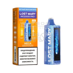 Электронная сигарета LOST MARY MO 20000 (Черника малина лед) купить с доставкой в СПб, по России и СНГ. Цена. Изображение №7.