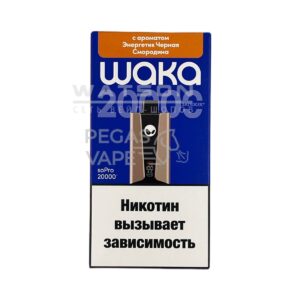 Электронная сигарета WAKA soPRO 20000 Watermelon Cherry (Арбуз вишня) купить с доставкой в СПб, по России и СНГ. Цена. Изображение №6.